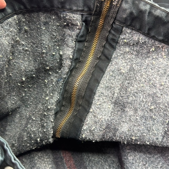 Carhartt J001 Black Detroit Blanket Lined Canvas Jacket 2013 Grunge Large - Picture 11 of 13